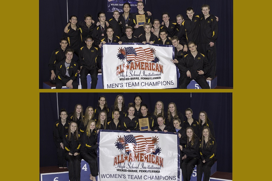 NA Swimmers Set Pool Records, Take Gold at AllAmerican Invitational