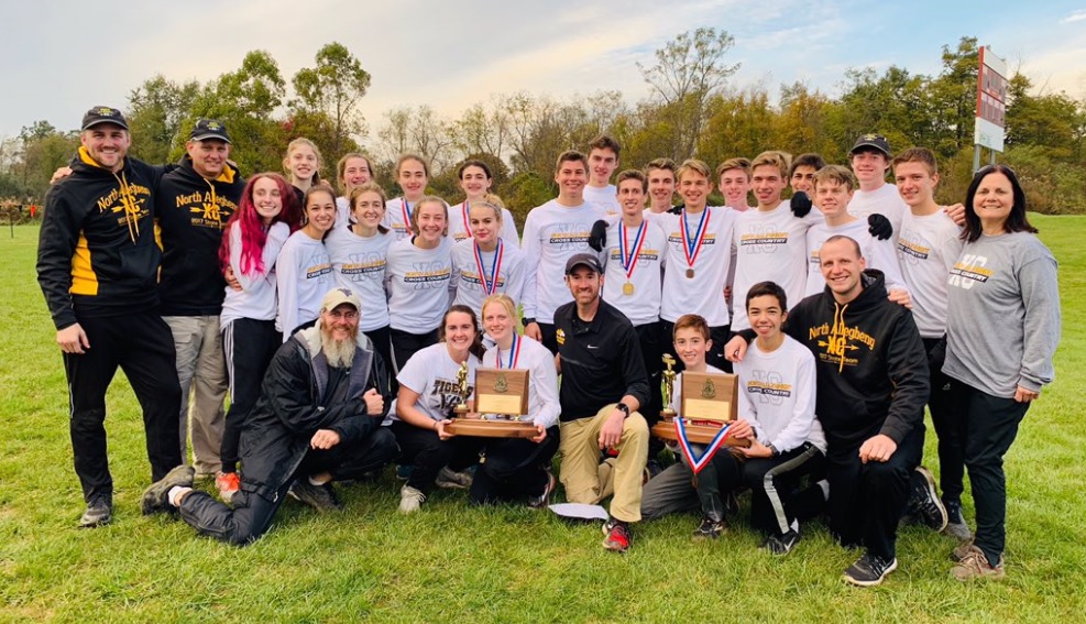 WPIAL Gold For NA Boys, Girls Cross Country Team North Allegheny