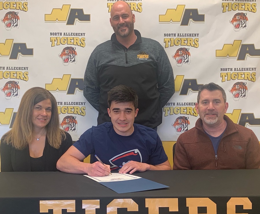 Dylan Scheidler To Continue Bowling Career at RMU - North Allegheny