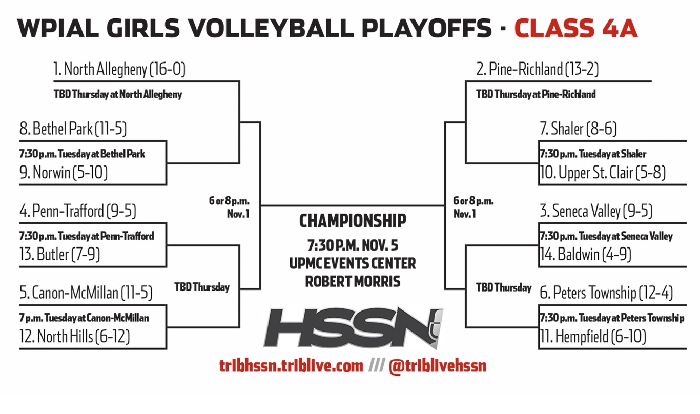 NA Volleyballers Receive Top Seed In WPIAL Playoffs North Allegheny