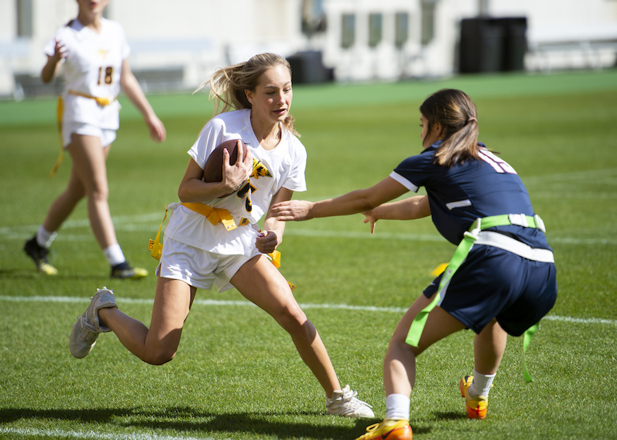 Steelers' new girls flag football league is a hit among local high