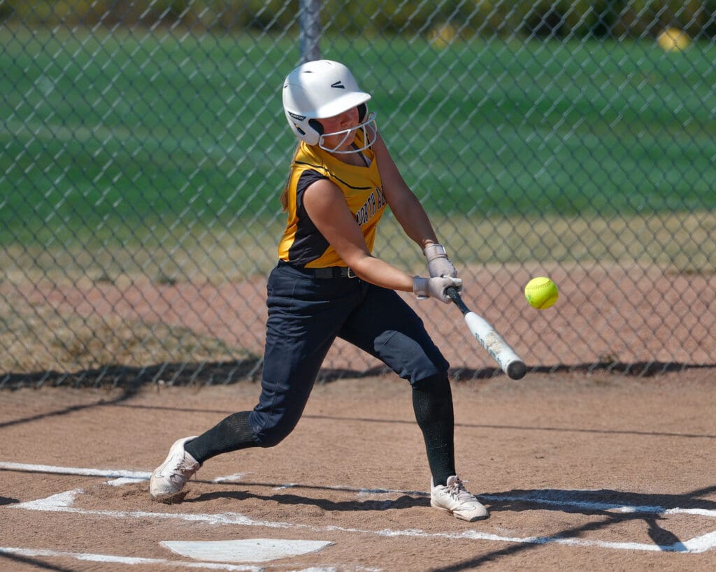North Allegheny slow pitch softball in action against Shaler on Saturday, Sept. 20, 2025, at Marshall Middle School in Wexford.
