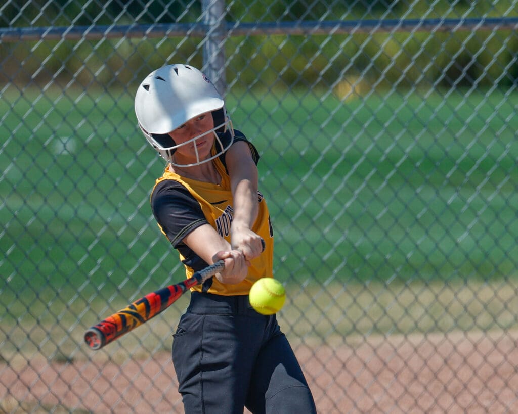 North Allegheny slow pitch softball in action against Shaler on Saturday, Sept. 20, 2025, at Marshall Middle School in Wexford.