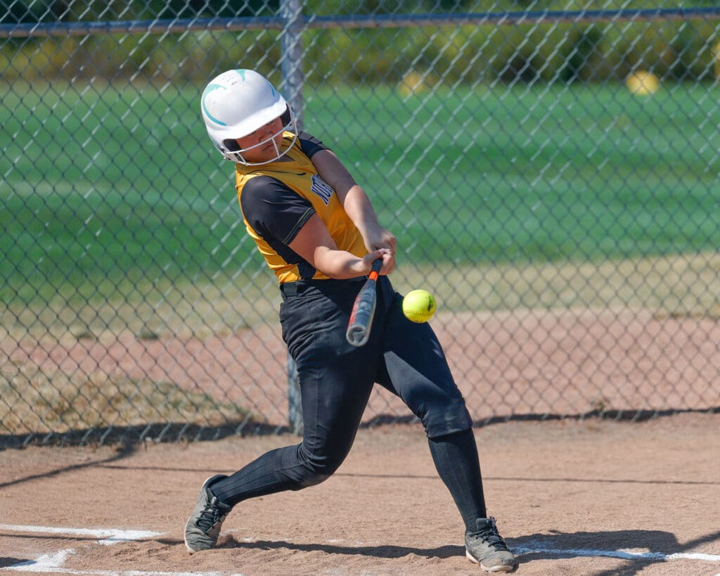 North Allegheny slow pitch softball in action against Shaler on Saturday, Sept. 20, 2025, at Marshall Middle School in Wexford.
