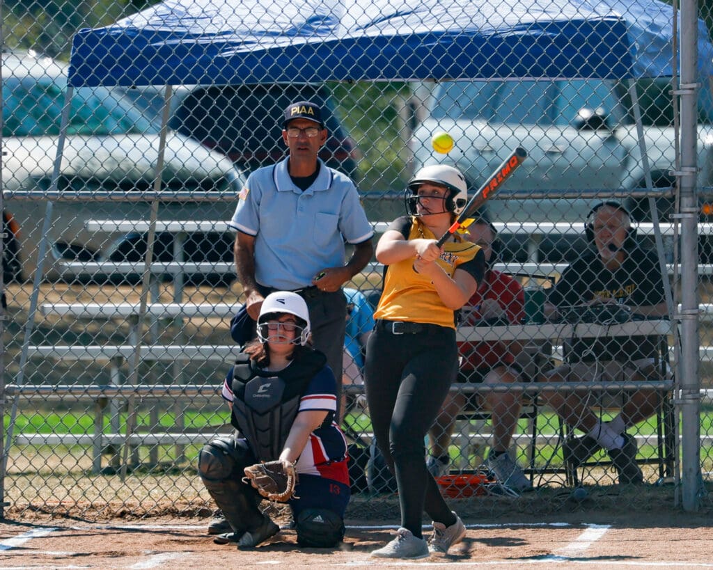 North Allegheny slow pitch softball in action against Shaler on Saturday, Sept. 20, 2025, at Marshall Middle School in Wexford.
