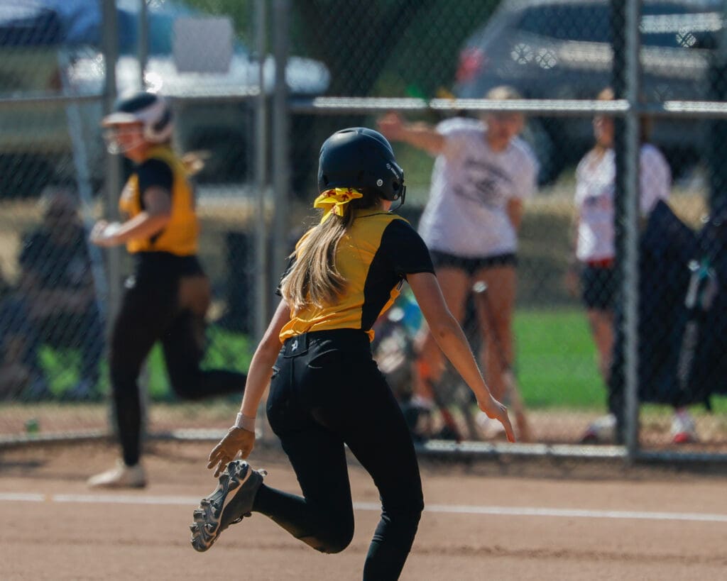 North Allegheny slow pitch softball in action against Shaler on Saturday, Sept. 20, 2025, at Marshall Middle School in Wexford.