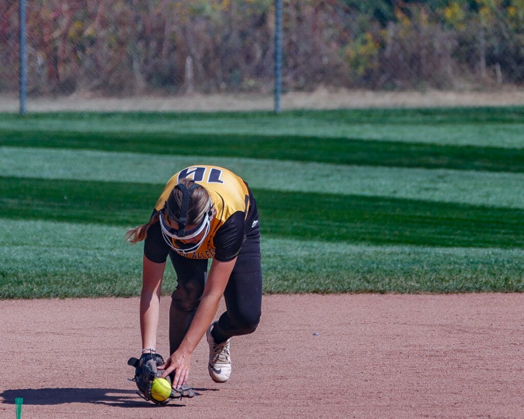North Allegheny slow pitch softball in action against Shaler on Saturday, Sept. 20, 2025, at Marshall Middle School in Wexford.