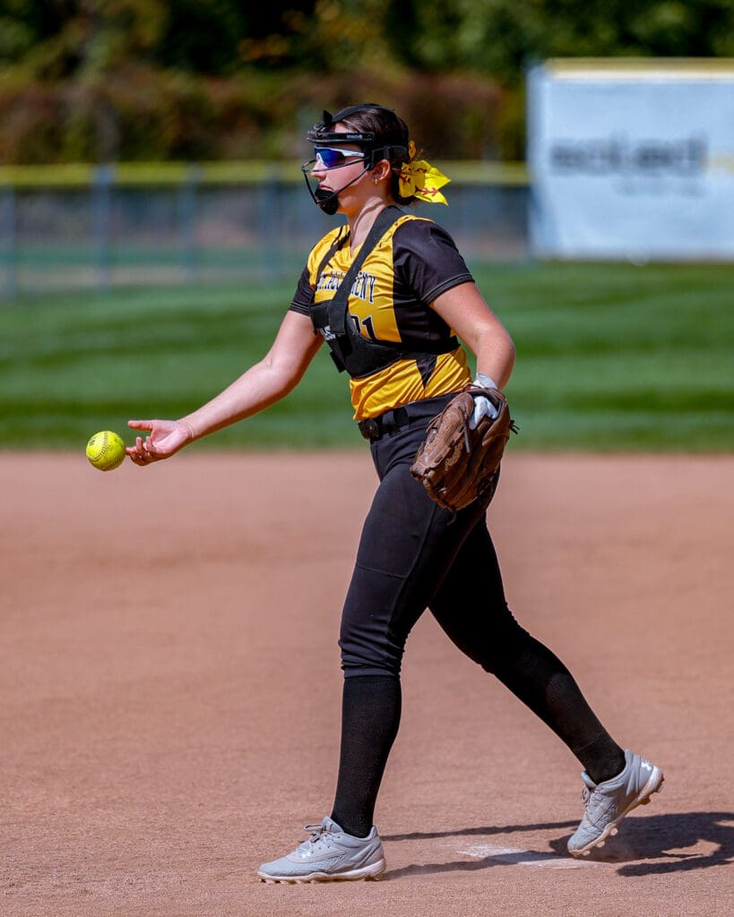 North Allegheny slow pitch softball in action against Shaler on Saturday, Sept. 20, 2025, at Marshall Middle School in Wexford.