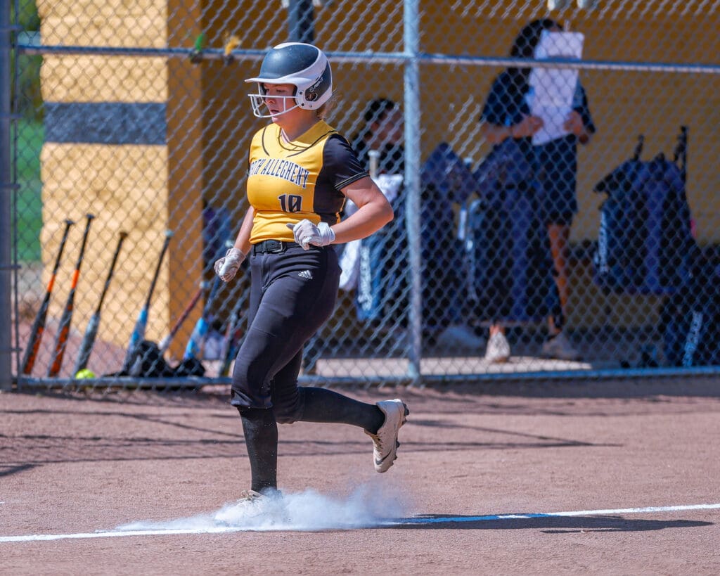 North Allegheny slow pitch softball in action against Shaler on Saturday, Sept. 20, 2025, at Marshall Middle School in Wexford.