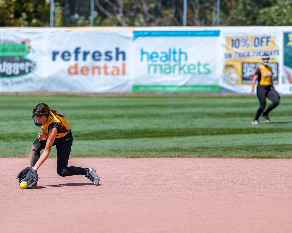 North Allegheny slow pitch softball in action against Shaler on Saturday, Sept. 20, 2025, at Marshall Middle School in Wexford.
