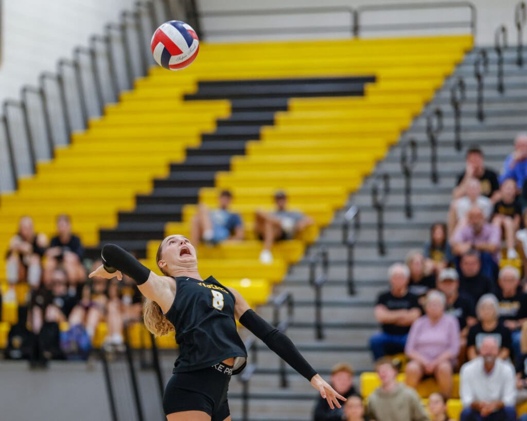 North Allegheny girls volleyball defeats Shaler 3 -1.