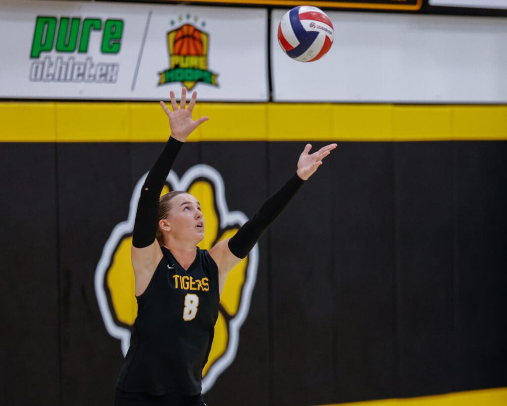 North Allegheny girls volleyball defeats Shaler 3 -1.