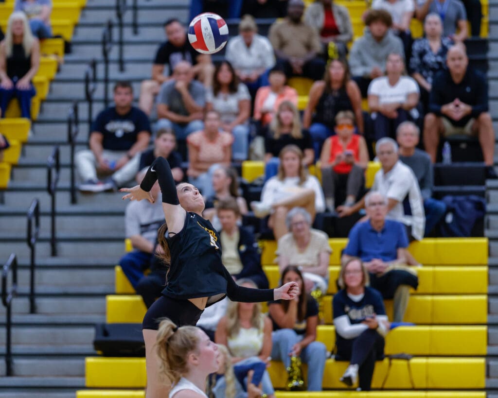 North Allegheny girls volleyball defeats Shaler 3 -1.