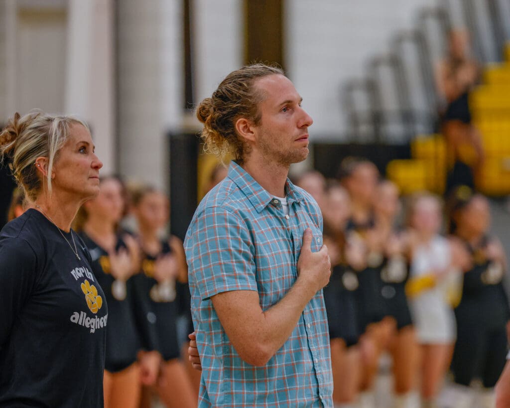 North Allegheny girls volleyball defeats Shaler 3 -1.