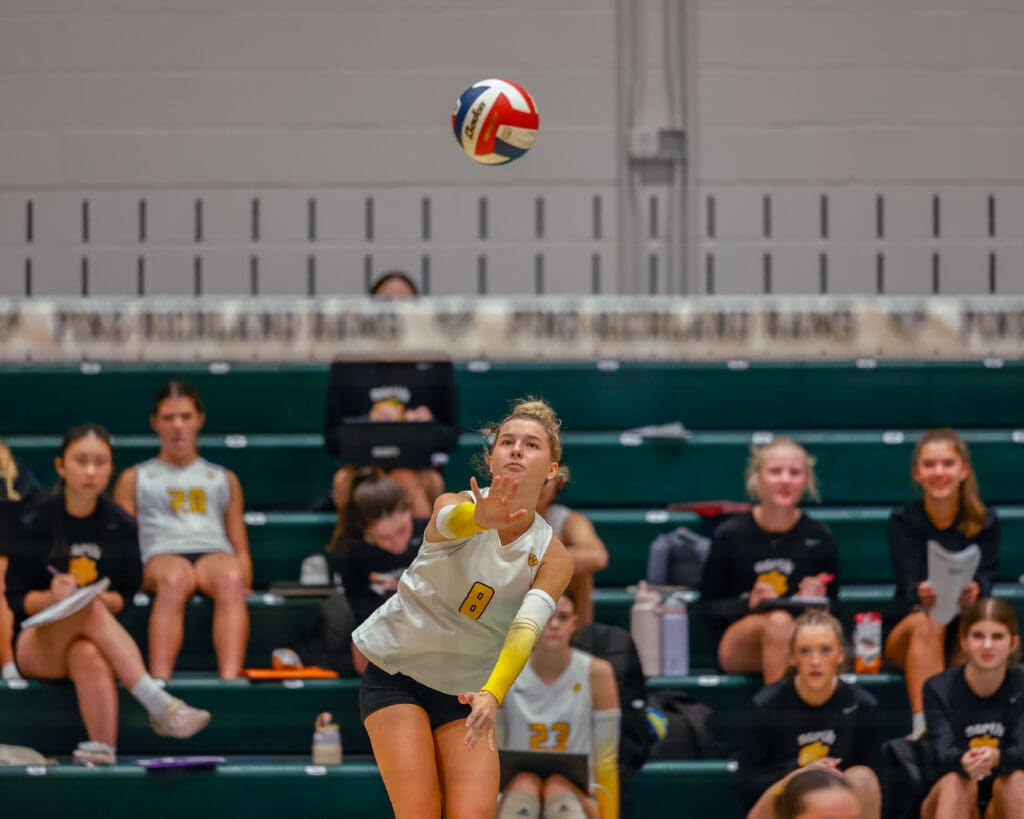 North Allegheny girls volleyball defeats Pine-Richland 3 -1.