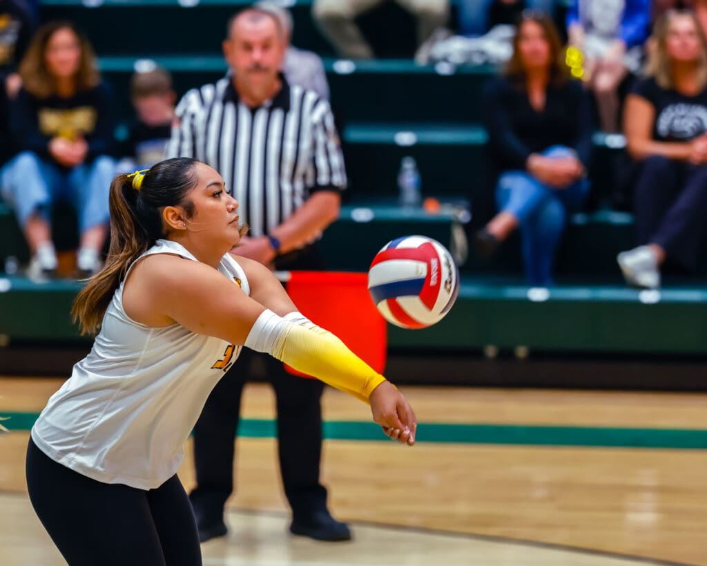 North Allegheny girls volleyball defeats Pine-Richland 3 -1.