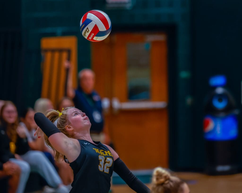 North Allegheny girls volleyball defeats Pine-Richland 3 -1.