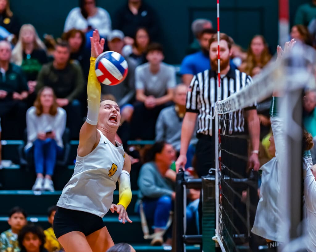 North Allegheny girls volleyball defeats Pine-Richland 3 -1.