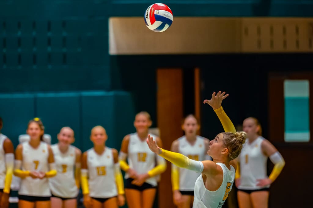 North Allegheny girls volleyball defeats Pine-Richland 3 -1.