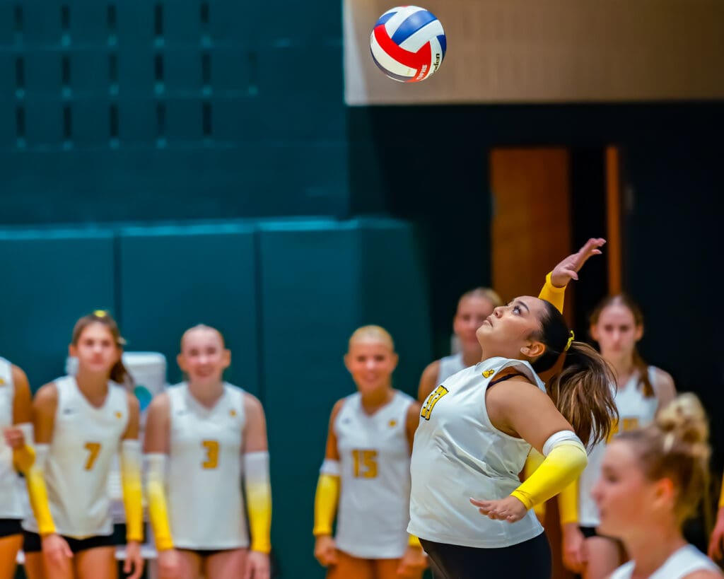 North Allegheny girls volleyball defeats Pine-Richland 3 -1.