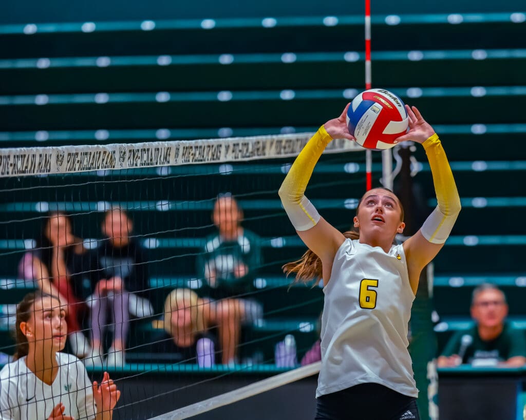 North Allegheny girls volleyball defeats Pine-Richland 3 -1.