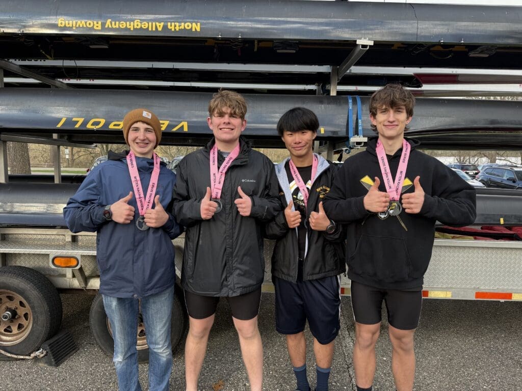 Mens JV 4x Medalists