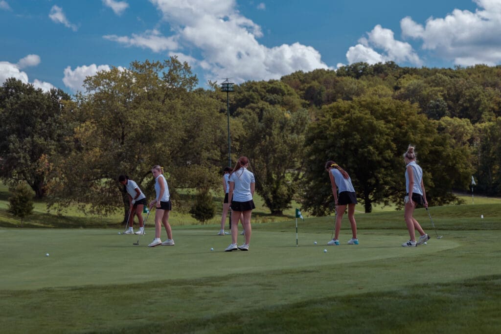 NA Girls Golf on Aug. 28, 2026