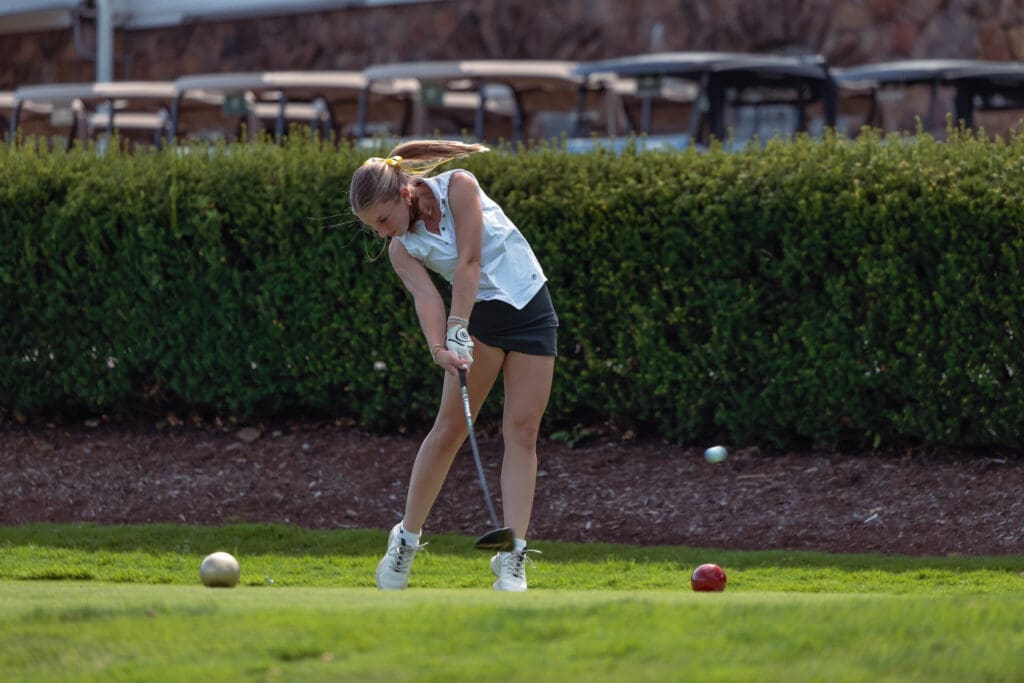 NA Girls Golf on Aug. 28, 2026