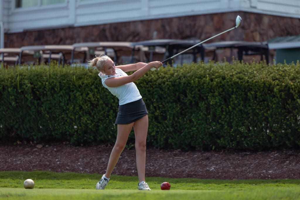 NA Girls Golf on Aug. 28, 2026