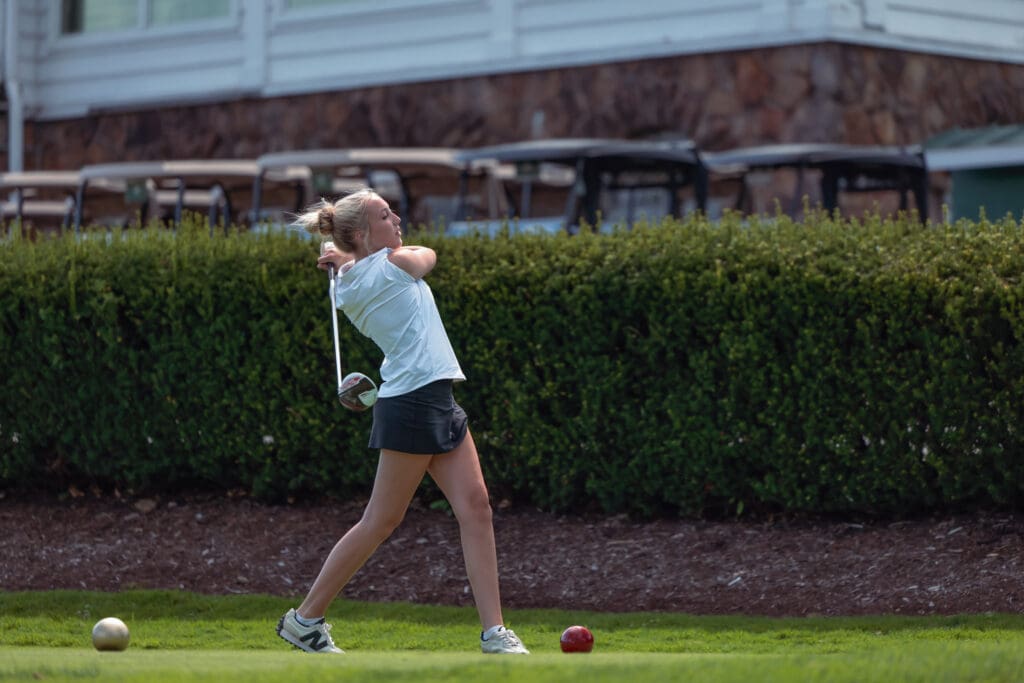 NA Girls Golf on Aug. 28, 2026