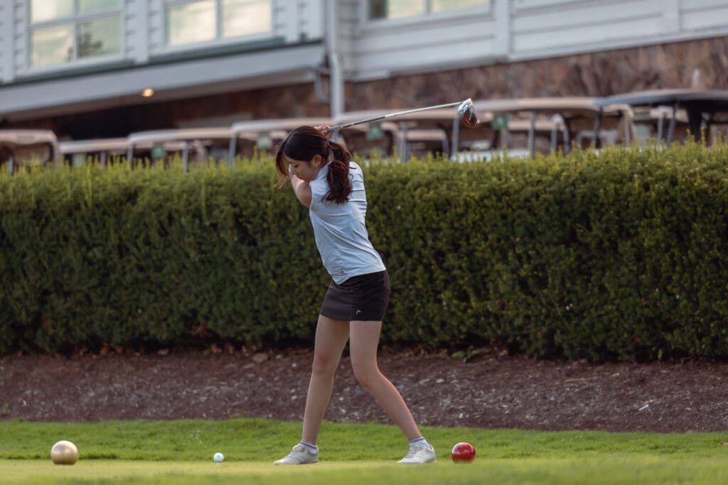 NA Girls Golf on Aug. 28, 2026