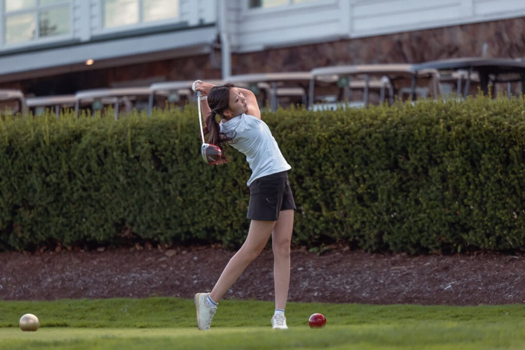 NA Girls Golf on Aug. 28, 2026