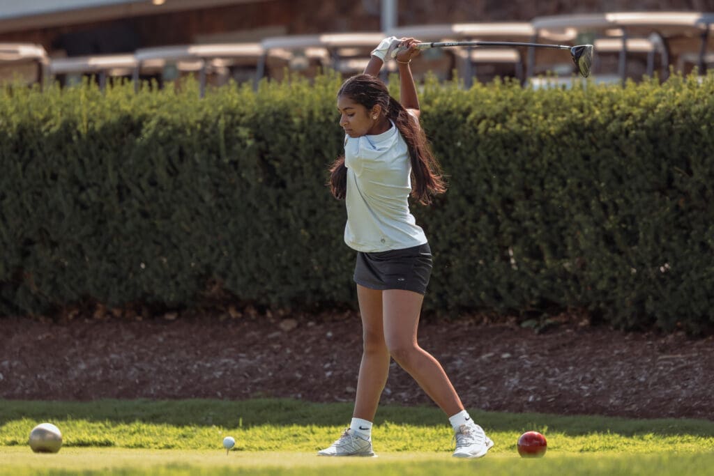 NA Girls Golf on Aug. 28, 2026
