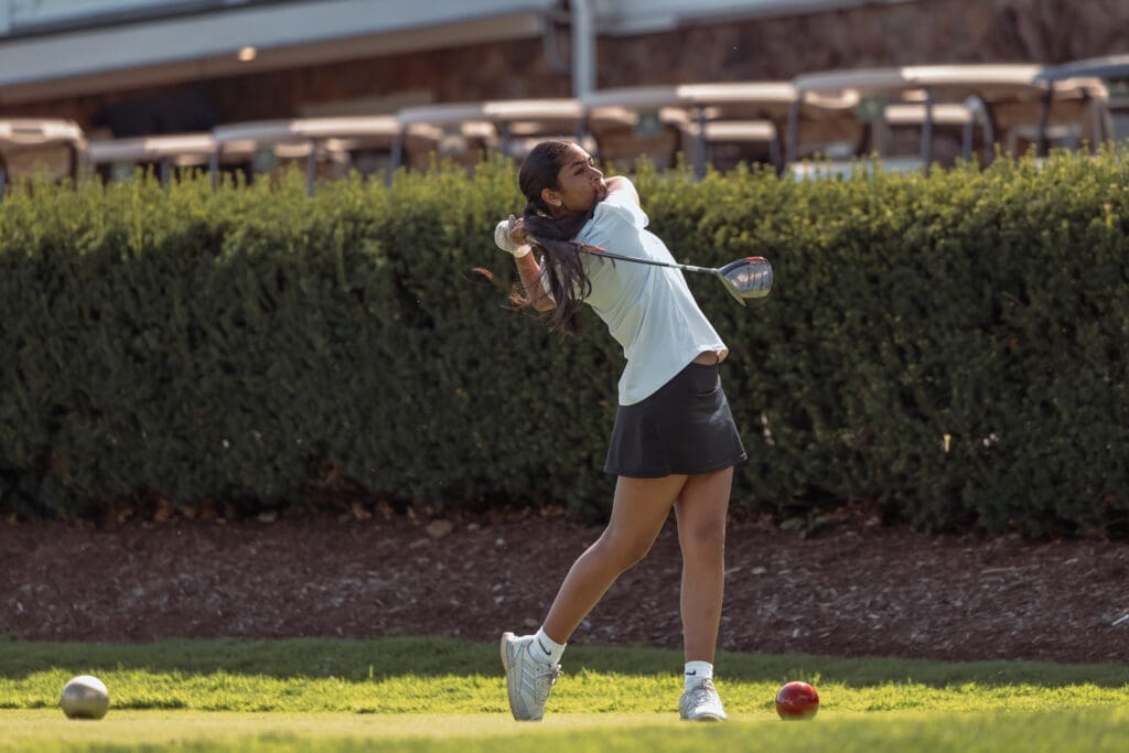 NA Girls Golf on Aug. 28, 2026