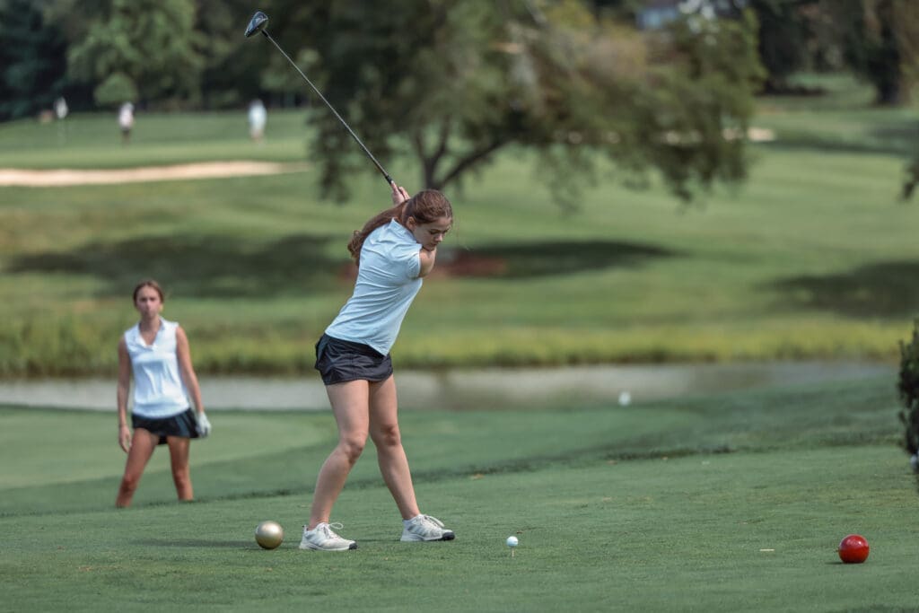 NA Girls Golf on Aug. 28, 2026