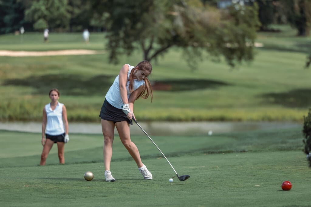 NA Girls Golf on Aug. 28, 2026