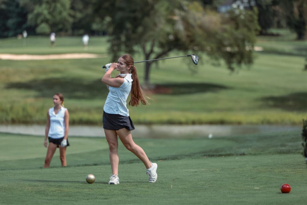 NA Girls Golf on Aug. 28, 2026