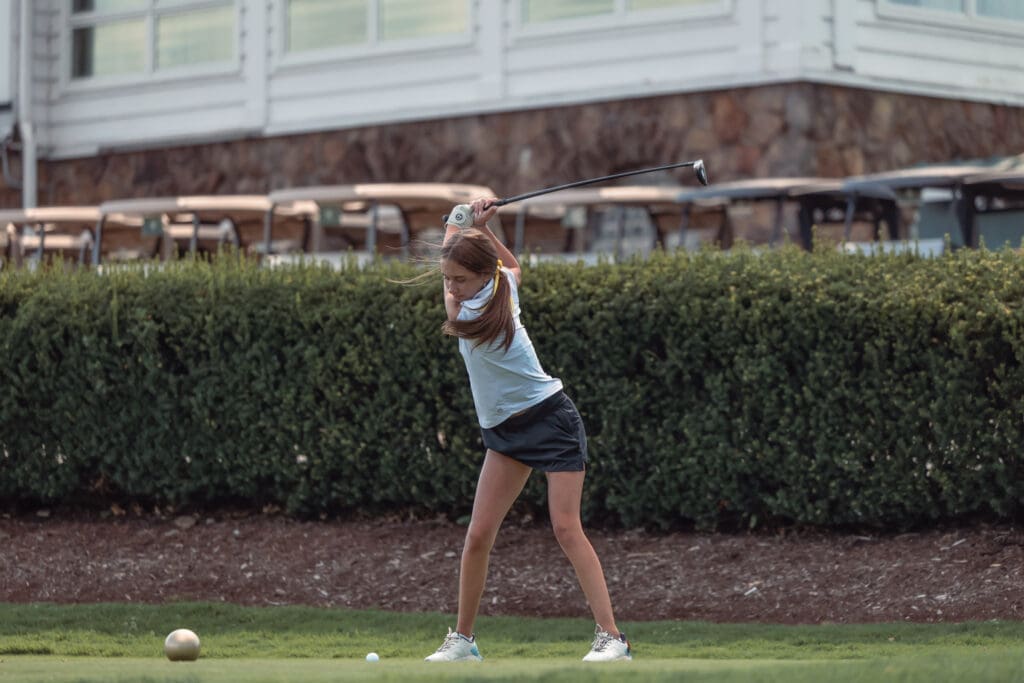 NA Girls Golf on Aug. 28, 2026