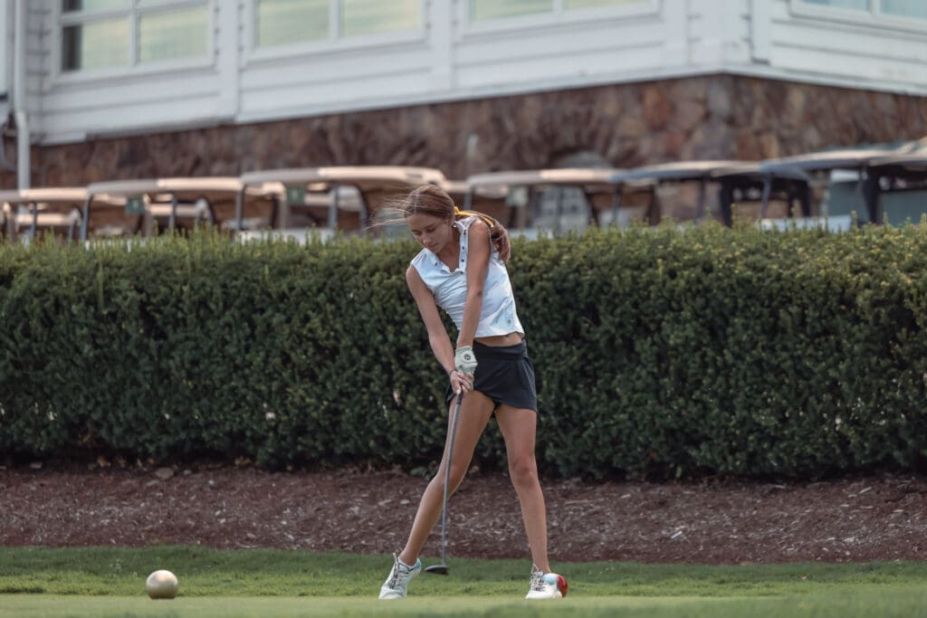 NA Girls Golf on Aug. 28, 2026