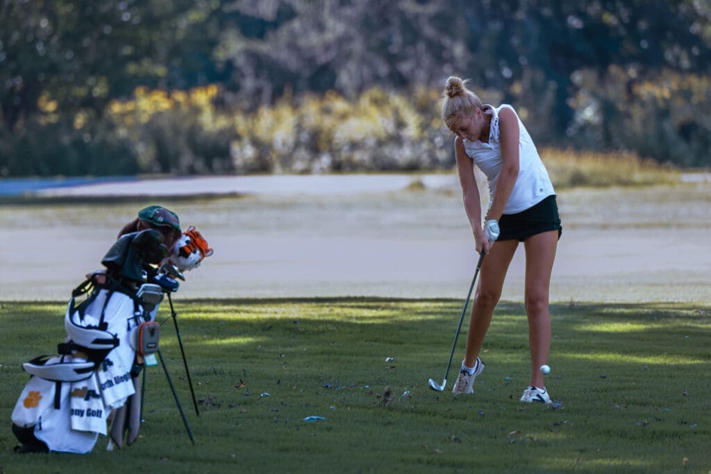 NA Girls Golf on Aug. 28, 2026