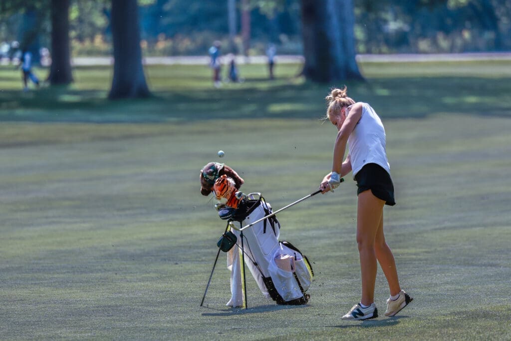 NA Girls Golf on Aug. 28, 2026