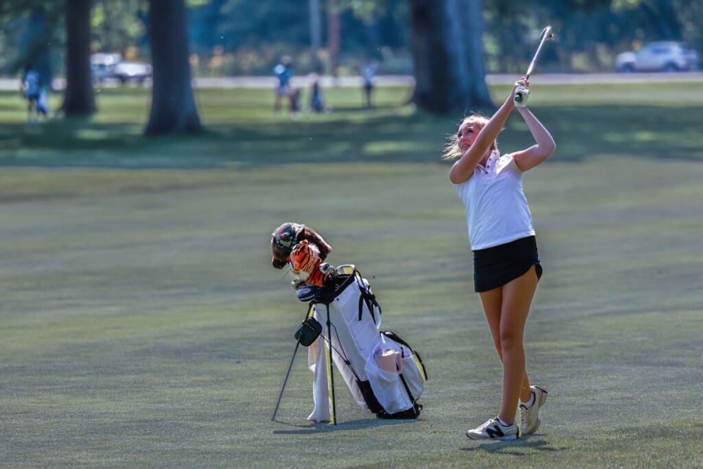 NA Girls Golf on Aug. 28, 2026