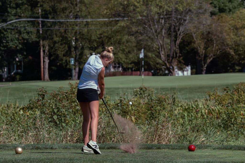NA Girls Golf on Aug. 28, 2026