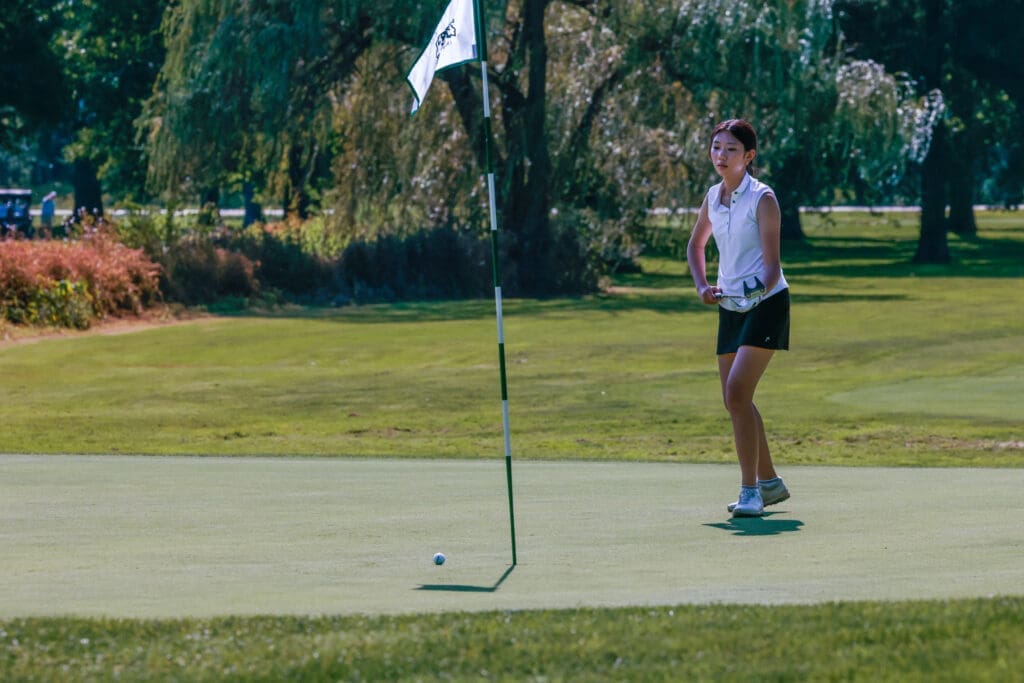 NA Girls Golf on Aug. 28, 2026