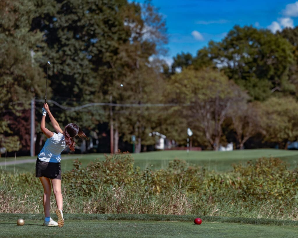NA Girls Golf on Aug. 28, 2026