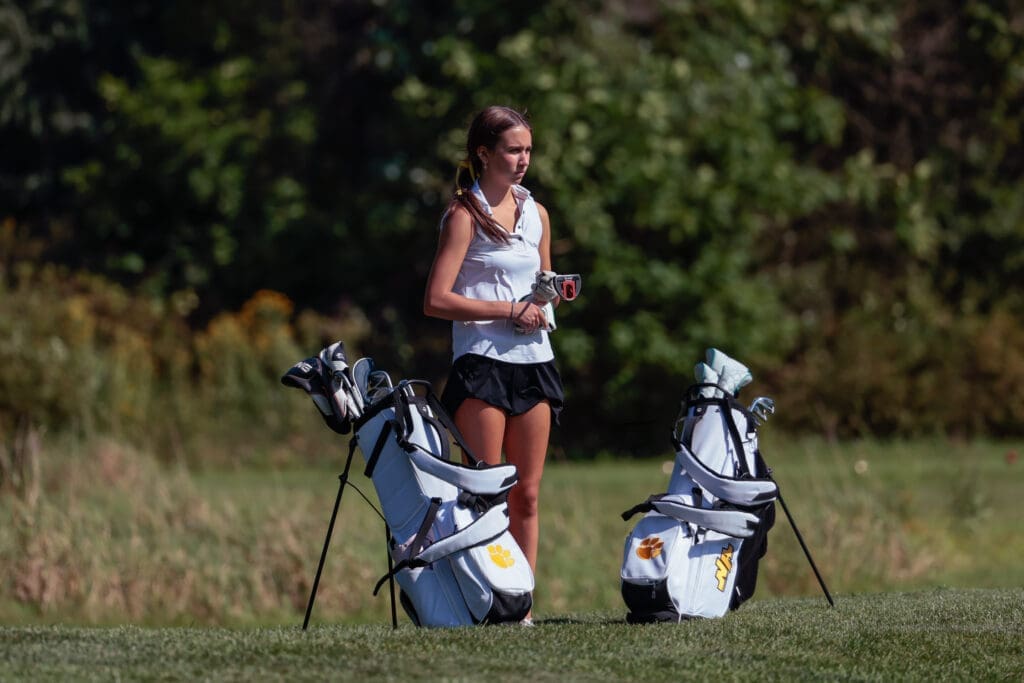NA Girls Golf on Aug. 28, 2026