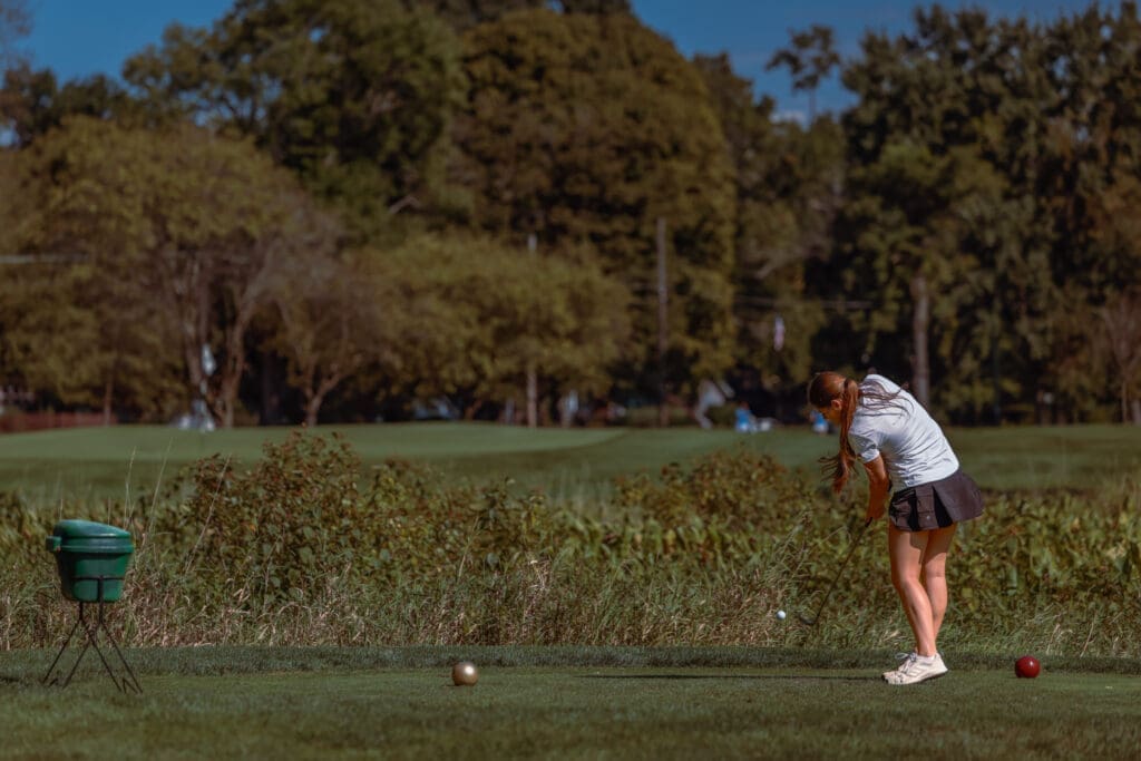 NA Girls Golf on Aug. 28, 2026