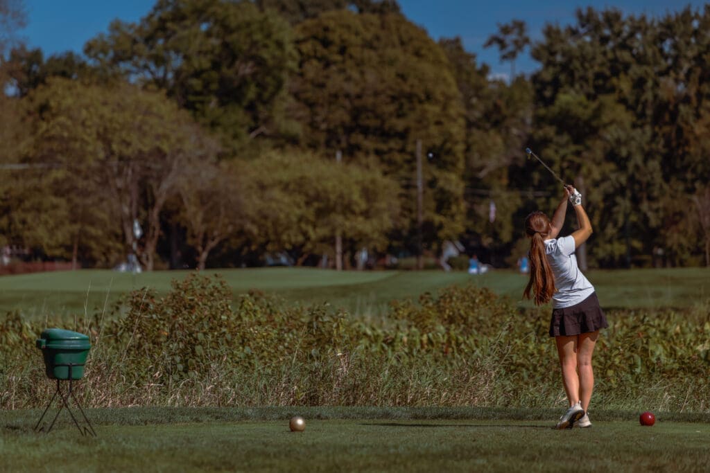 NA Girls Golf on Aug. 28, 2026