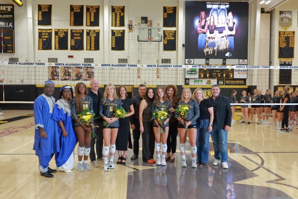 Girls' Volleyball: Tigers Wrangle Colts On Senior Night
