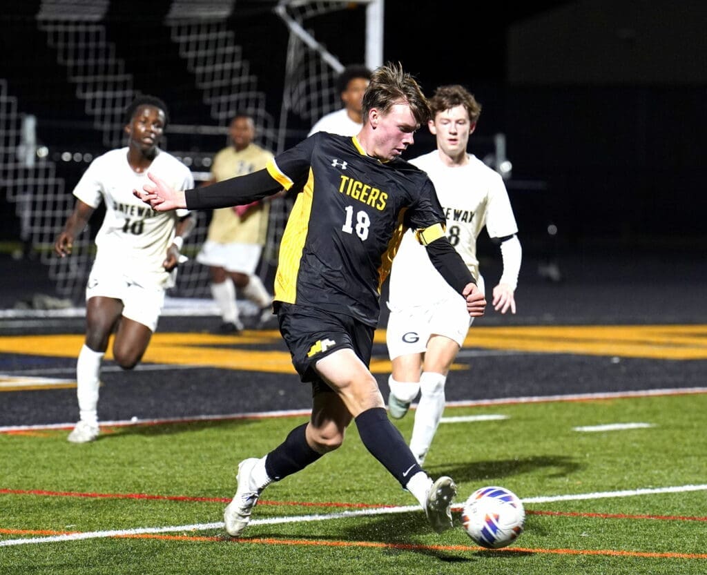 Boys' Soccer: Two Second Half Goals Push Tigers Past Gators in Playoff Opener